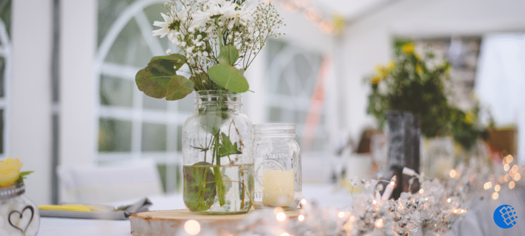 seasonal theme for Sonoma venue celebration