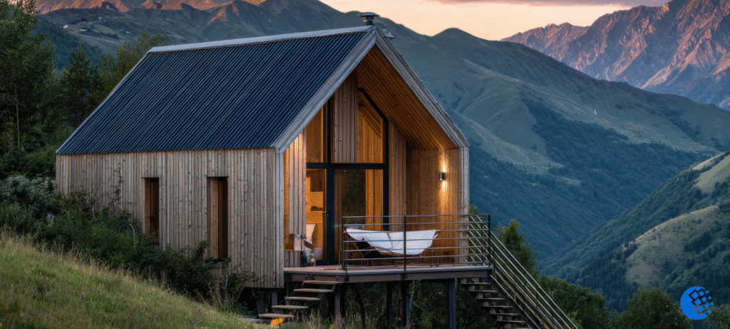 Sited Log Cabins For Comfortable Countryside Living