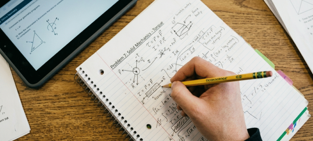 example of student work