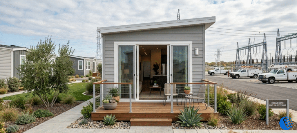 mobile home sliding glass door