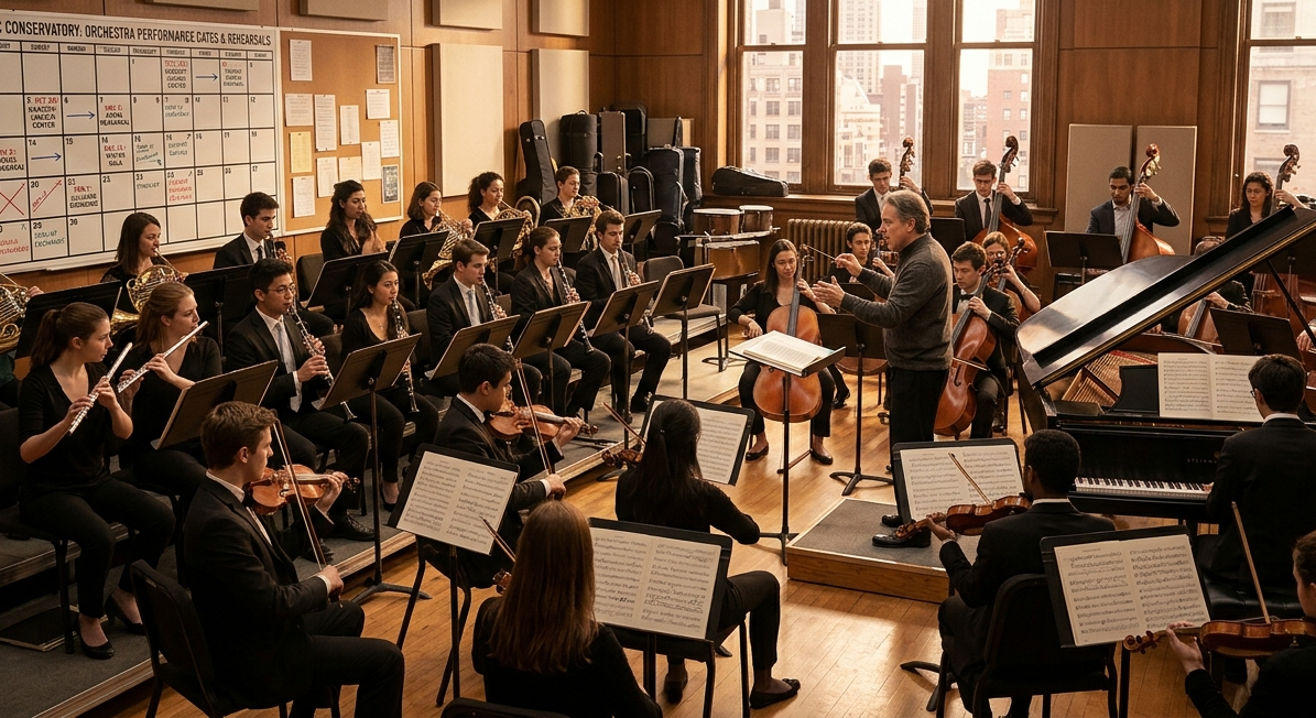 Manhattan School of Music academic schedule