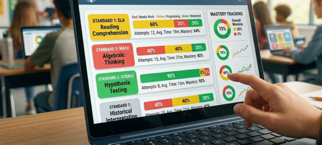 Progress Learning Study Plan and Mastery Tracking