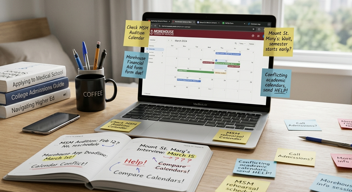 different meanings of MSM academic calendar