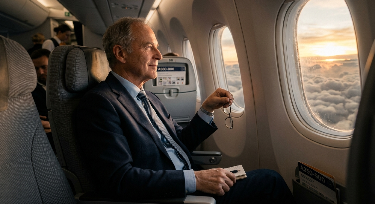 frequent flyer long distance air travel lifestyle