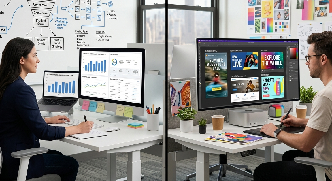 marketing creatives definition visual assets ads