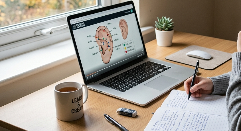 online body piercing theory class