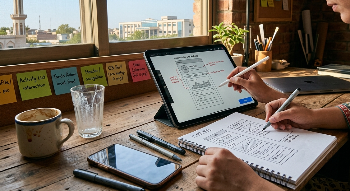 product prototyping and wireframing