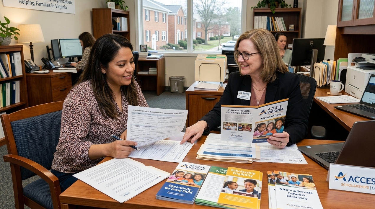 Private School Scholarship Support in Virginia