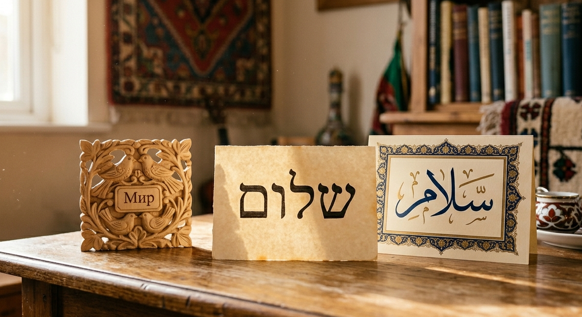 Shalom, Salaam, and Mir Hidden Meaning of Peace Words