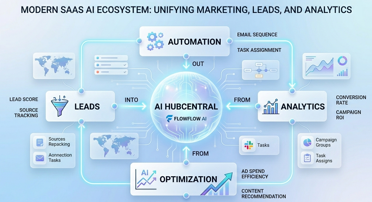 genboostermark ai dashboard marketing automation software