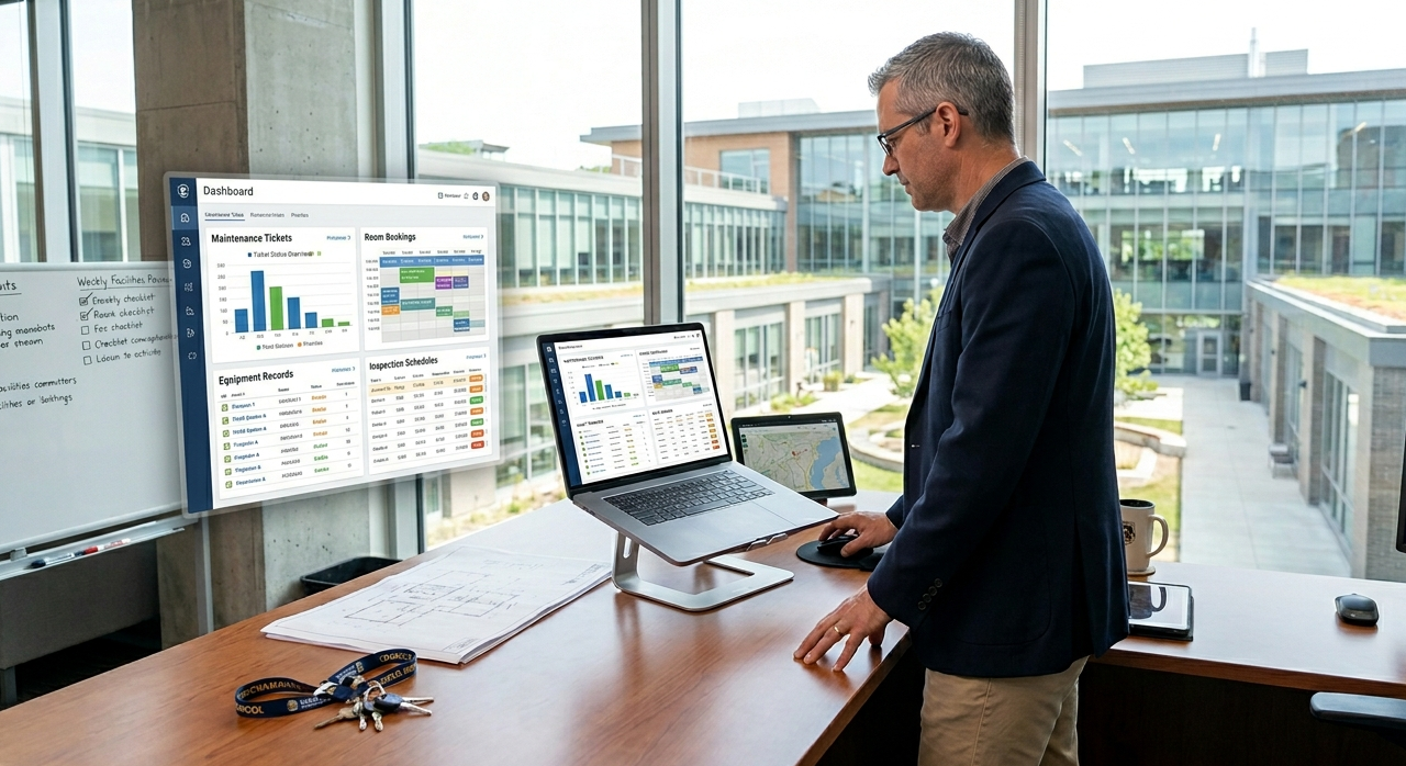 School Maintenance Management Dashboard