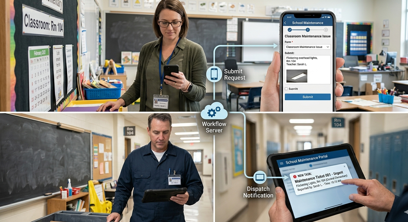 School Maintenance Request System
