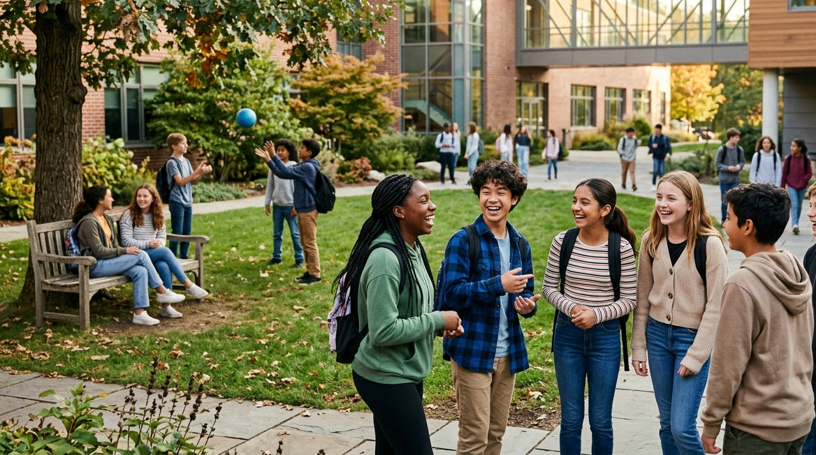 Students Building Friendships