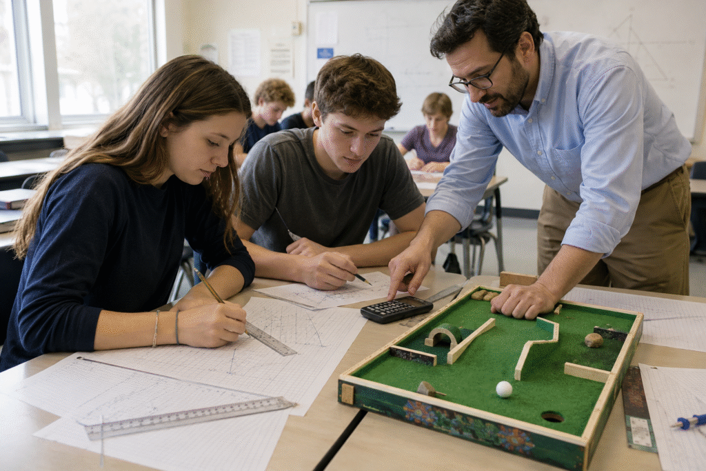 What Is a Mini Golf Trigonometry Project