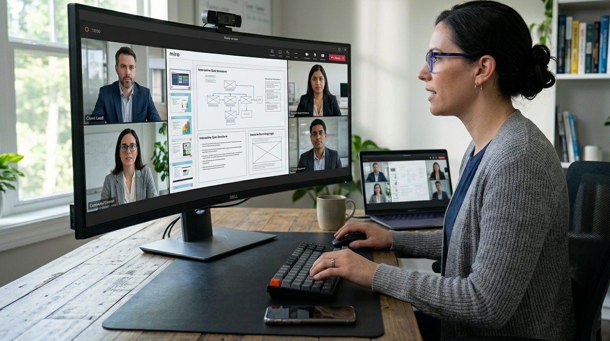eLearning outsourcing collaboration between client and vendor.