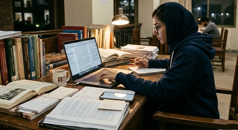 Understanding Long-Form Academic Writing