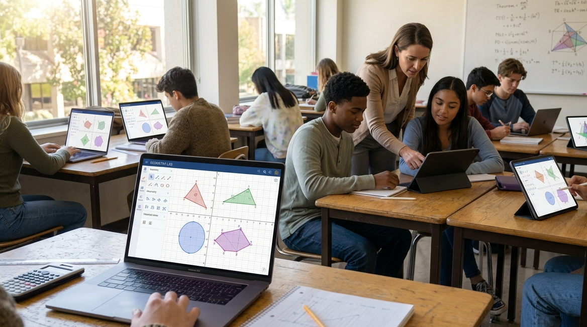 interactive geometry lesson