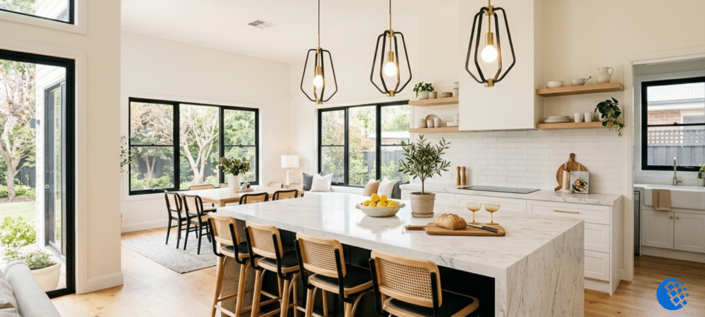 Black and Gold Pendant Light