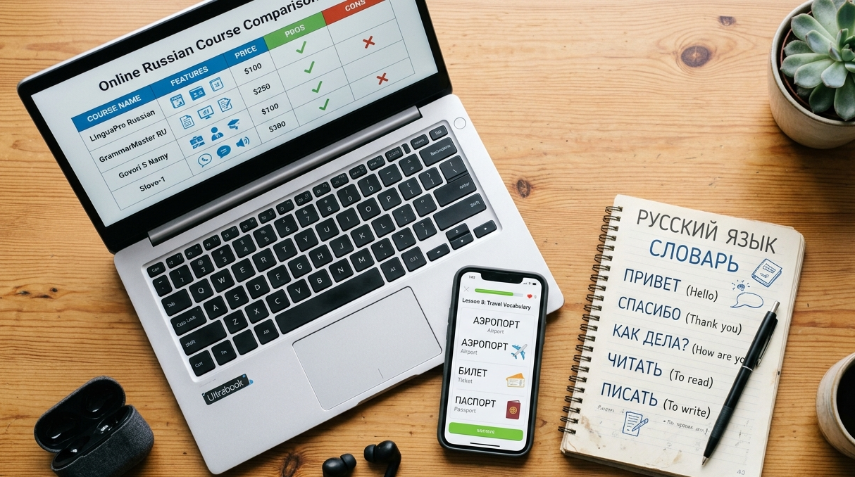 Comparing the best Russian language learning apps