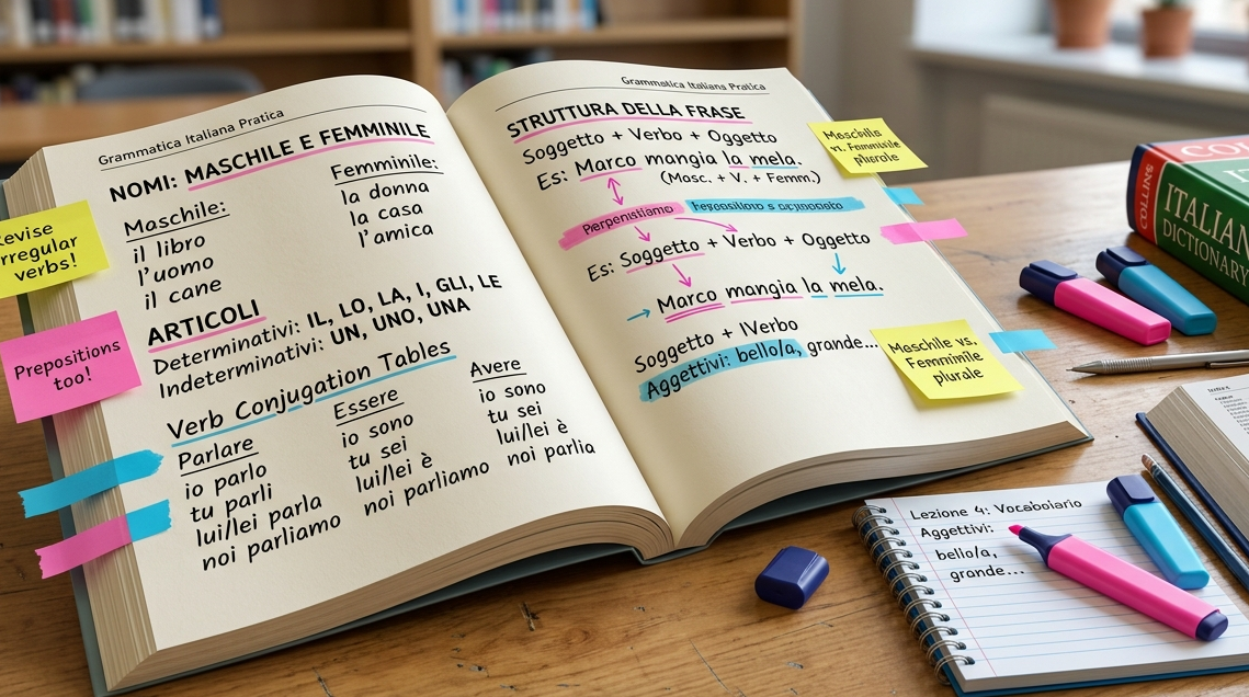 Italian Grammar Rules for Beginners