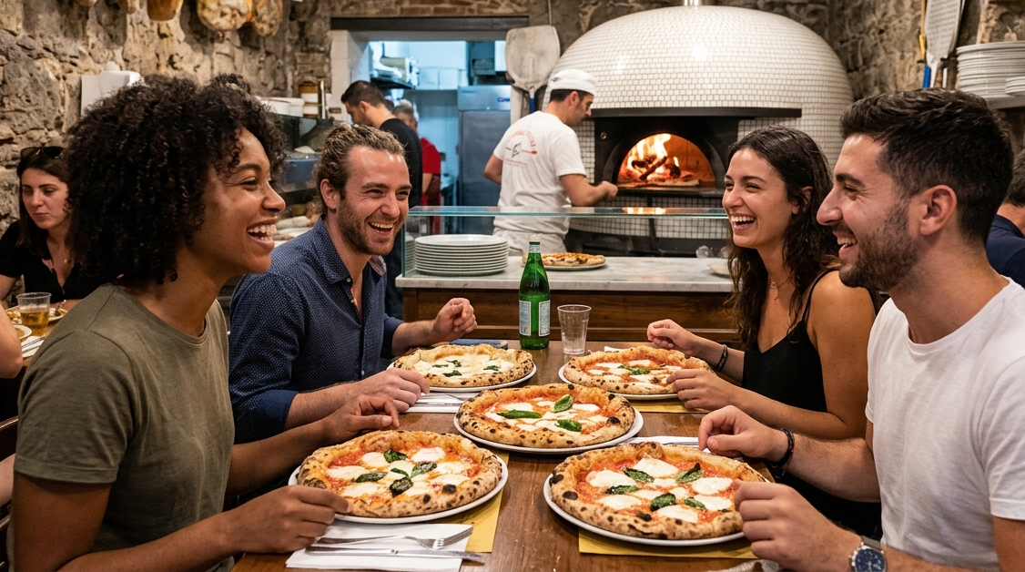 Naples Italy food destination after graduation