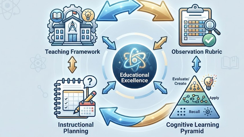 Comparison of teaching frameworks