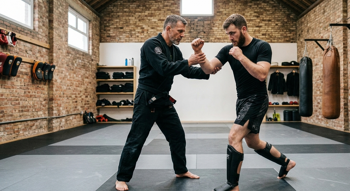 Private one-to-one martial arts lesson in the UK