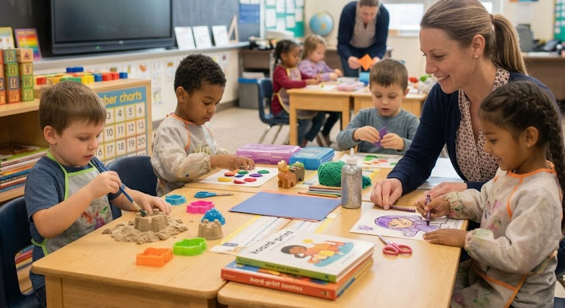 preschool floater teacher