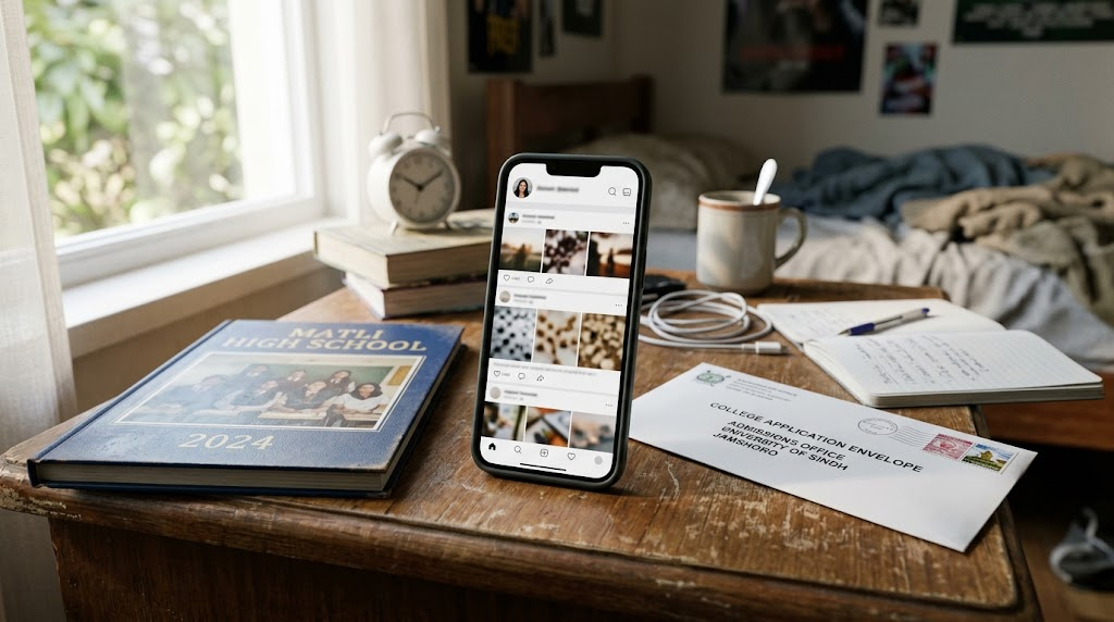 Public social media information that colleges may find online