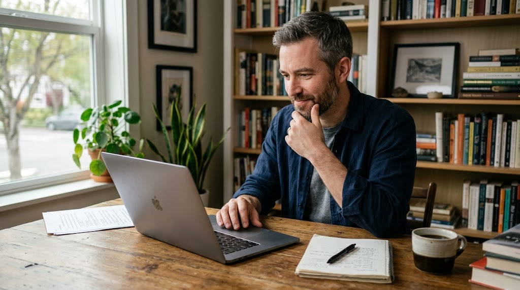 Editor checking an English document with a grammar tool