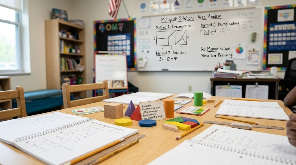 Multiple mathematical solution strategies for gifted students